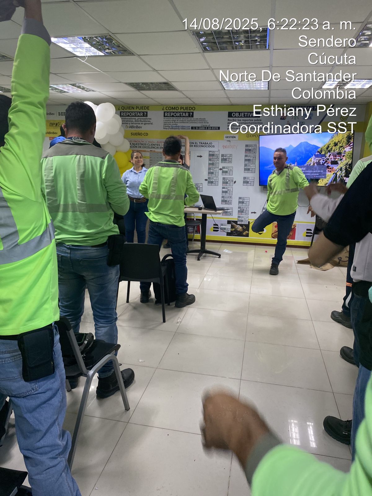 Evidencia de capacitación